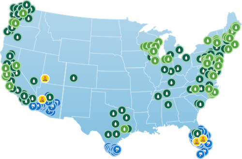 Locations Map